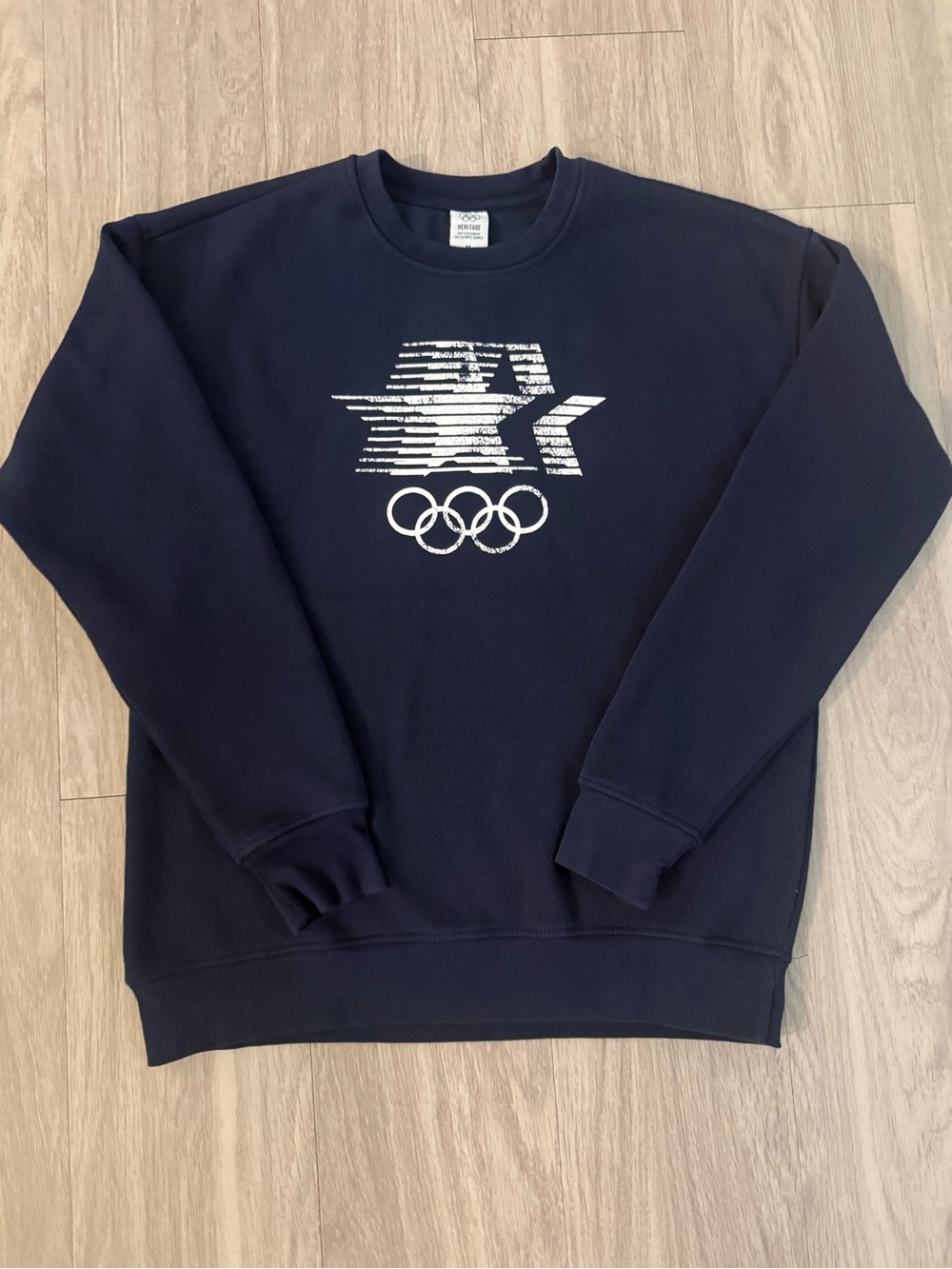 Navy blue vintage 1984 Los Angeles Olympics crew neck sweatshirt
